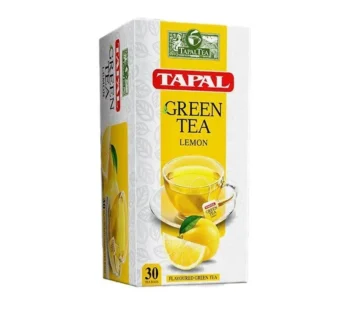 TAPAL GREEN TEA BAGS LEMON 30 BAGS 45 GM