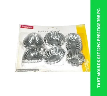 TART MOULDS SET 12PC PRESTIGE 795 PC