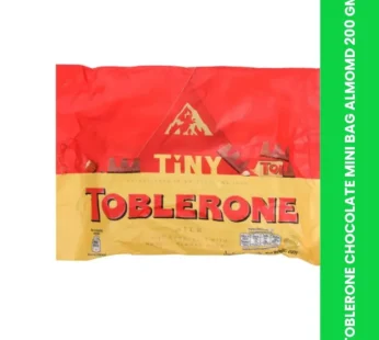 TOBLERONE CHOCOLATE MINI BAG ALMOMD 200 GM