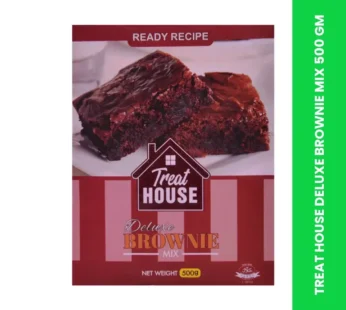 TREAT HOUSE DELUXE BROWNIE MIX 500 GM