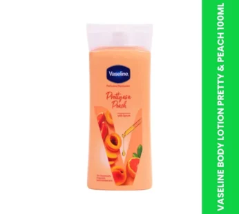 VASELINE BODY LOTION PRETTY & PEACH 100ML