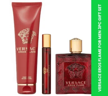 VERSACE EROS FLAME FOR MEN 3PC GIFT SET
