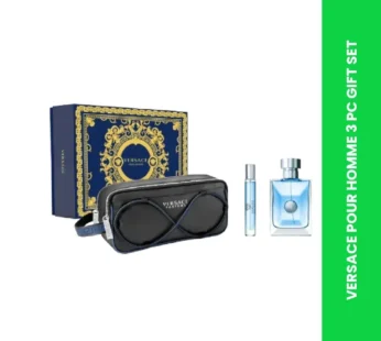VERSACE POUR HOMME 3 PC GIFT SET