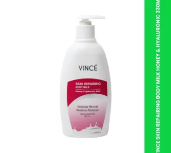 VINCE SKIN REPAIRING BODY MILK HONEY & HYALURONIC 330ML