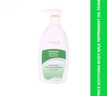 VINCE SOOTHING BODY MILK PEPPERMINT OIL 300ML