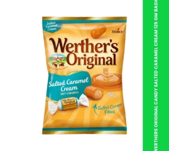 WERTHERS ORIGINAL CANDY SALTED CARAMEL CREAM 125 GM BASIC