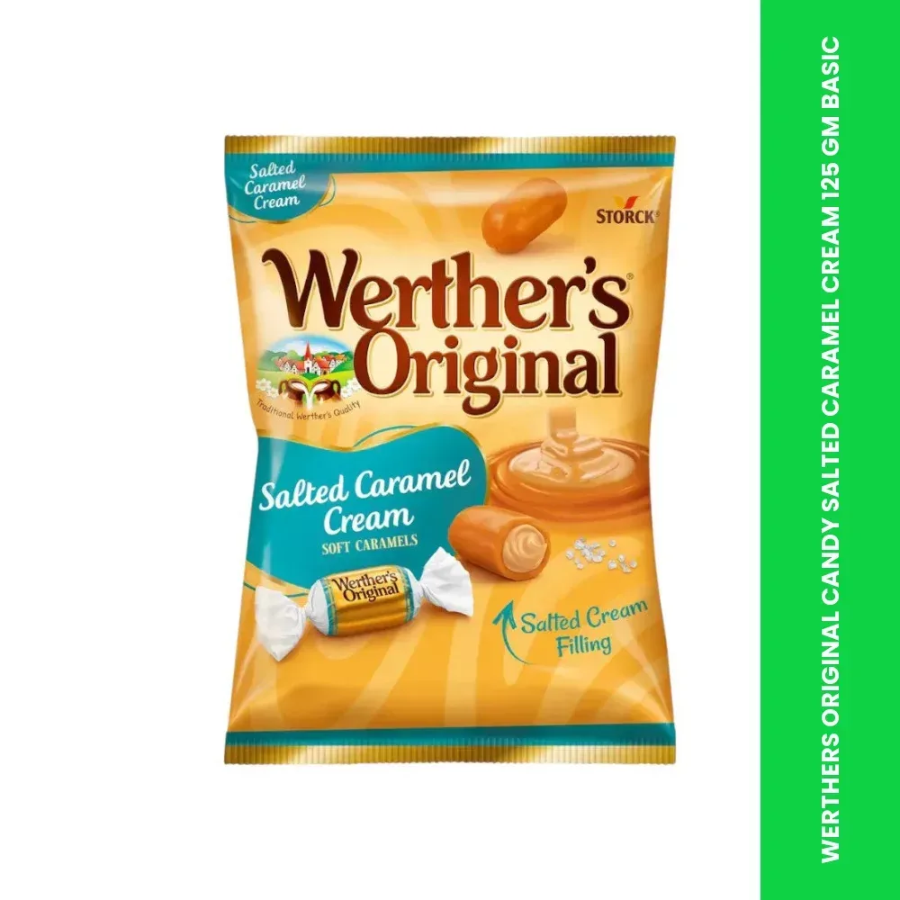 werthers original candy salted caramel cream 125 gm basic themed