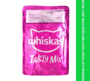 WHISKAS CAT FOOD TASTY MIX SELECTION JELLY 85 GM