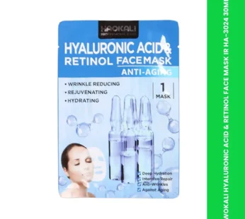 WOKALI HYALURONIC ACID & RETINOL FACE MASK IR HA-3024 30ML