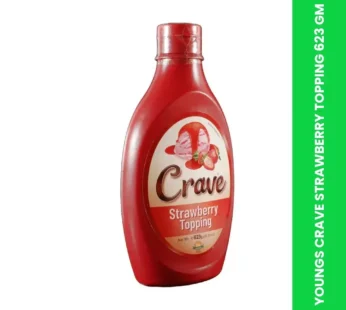 YOUNGS CRAVE STRAWBERRY TOPPING 623 GM