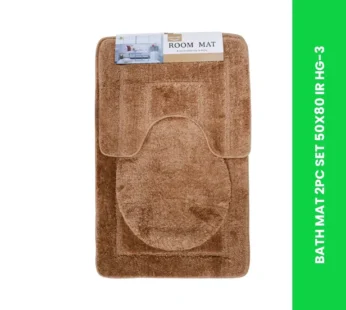 BATH MAT 2PC SET 50X80 IR HG-3