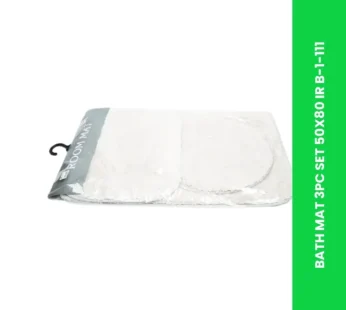 BATH MAT 3PC SET 50X80 IR B-1-111