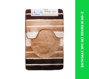 BATH MAT 3PC SET 50X80 IR HG-2