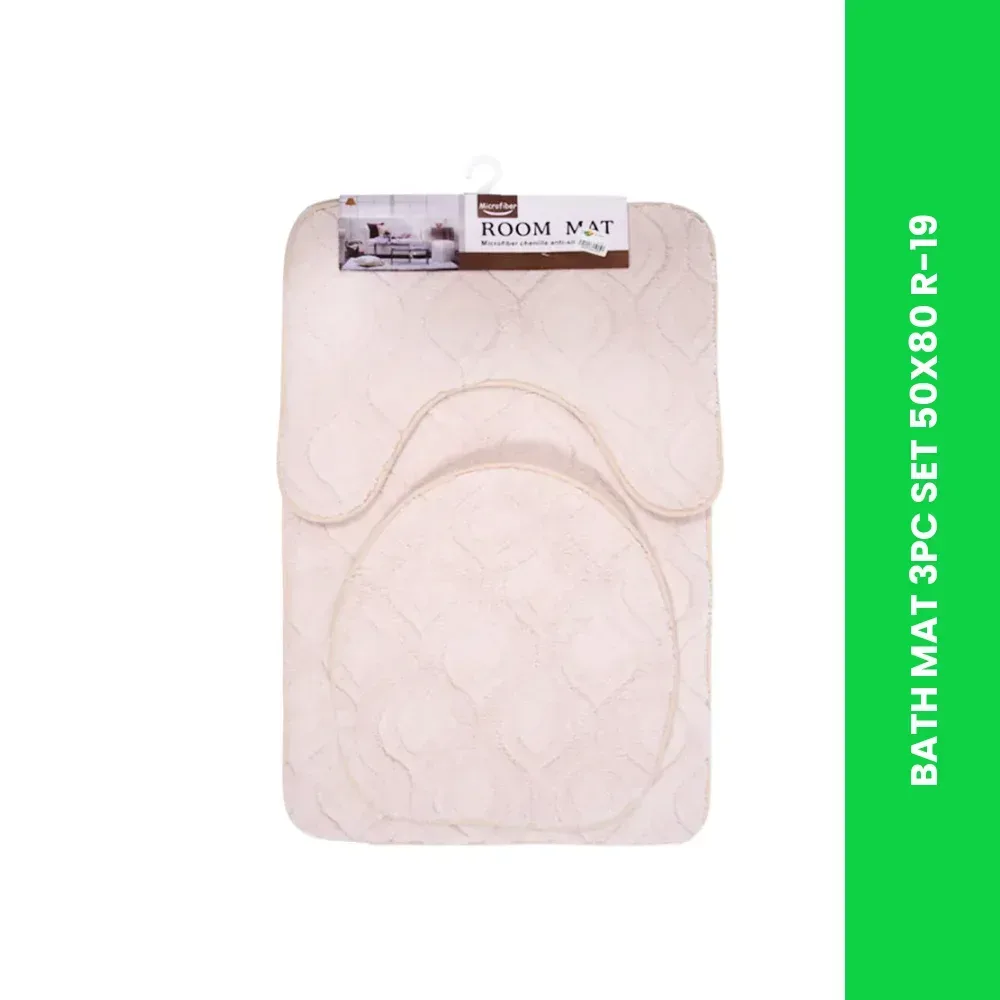 bath mat 3pc set 50x80 r 19 themed