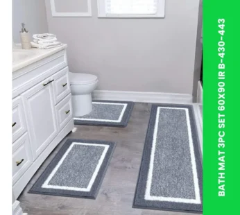 BATH MAT 3PC SET 60X90 IR B-430-443