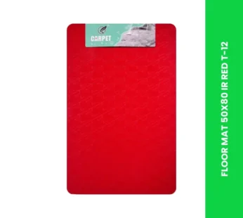 FLOOR MAT 50X80 IR RED T-12