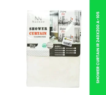 SHOWER CURTAIN IR 240X200 A-105