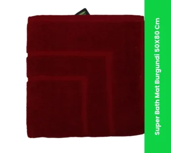 Super Bath Mat Burgundi 50X80 Cm