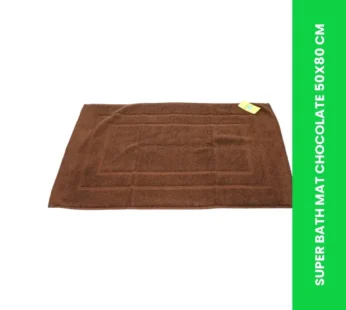 SUPER BATH MAT CHOCOLATE 50X80 CM