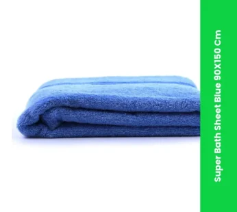 Super Bath Sheet Blue 90X150 Cm