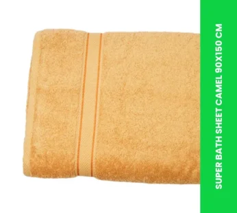 SUPER BATH SHEET CAMEL 90X150 CM