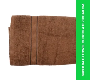 SUPER BATH TOWEL CHOCOLATE 70X140 CM