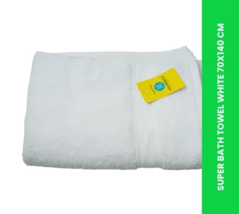 SUPER BATH TOWEL WHITE 70X140 CM