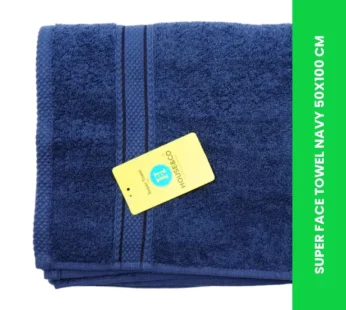 SUPER FACE TOWEL NAVY 50X100 CM