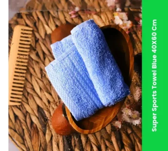 Super Sports Towel Blue 40X60 Cm