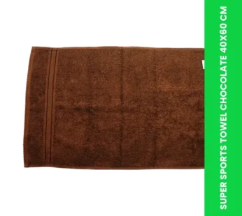 SUPER SPORTS TOWEL CHOCOLATE 40X60 CM