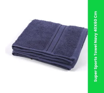 Super Sports Towel Navy 40X60 Cm