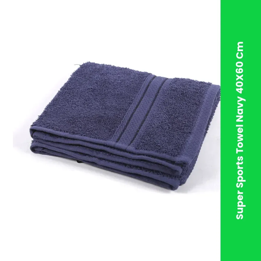 Super Sports Towel Navy 40X60 Cm 1 Super Sports Towel Navy 40X60 Cm