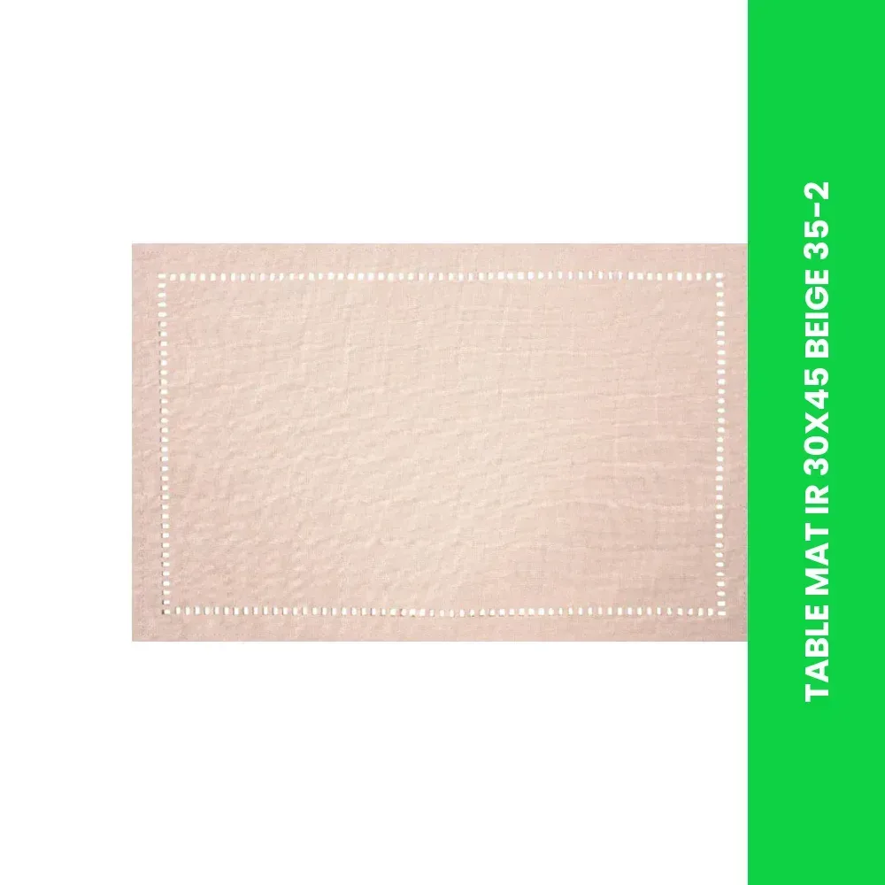 table mat ir 30x45 beige 35 2 themed
