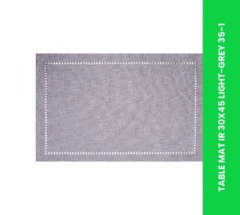 TABLE MAT IR 30X45 LIGHT-GREY 35-1